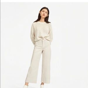 Everlane Lightweight Wide Leg Crop Chino Pants